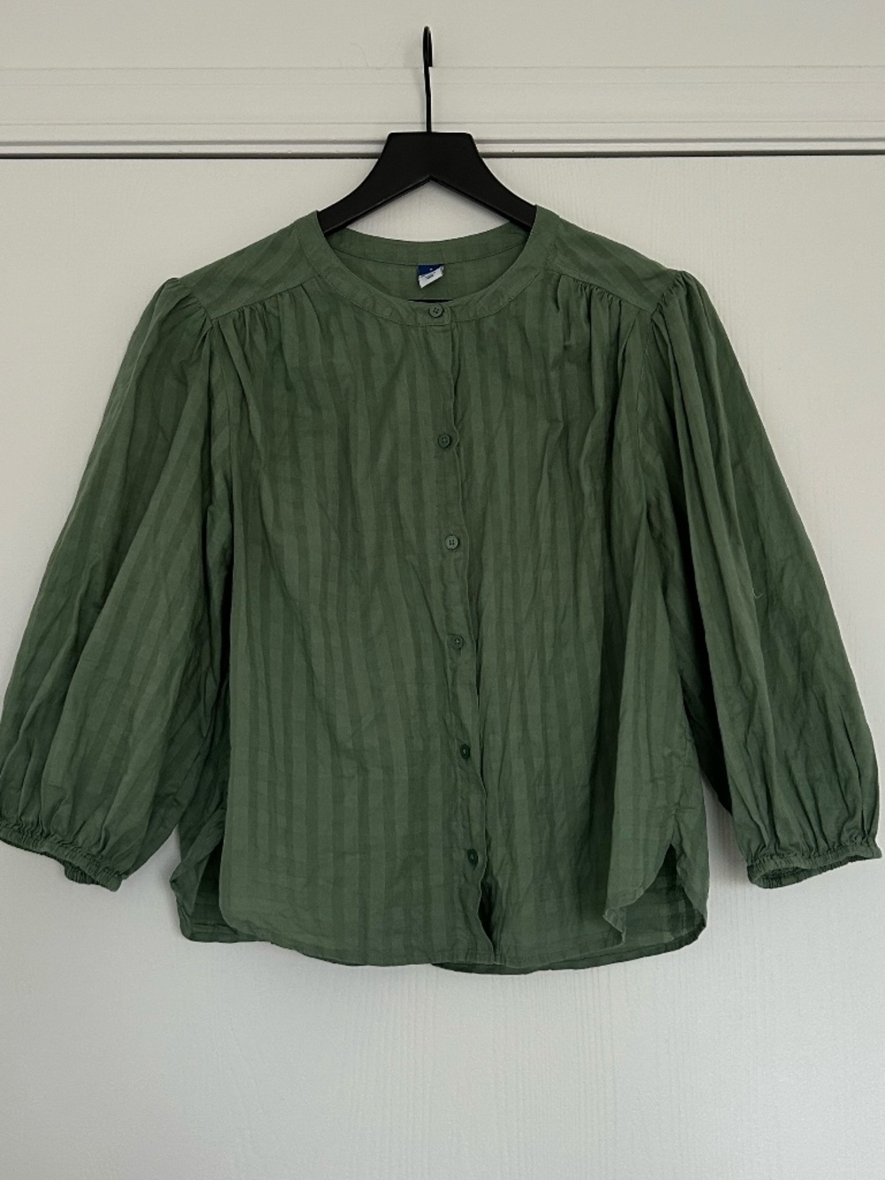 Green Button Up Top - Old Navy - Size S